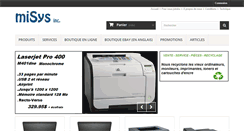 Desktop Screenshot of misys.ca